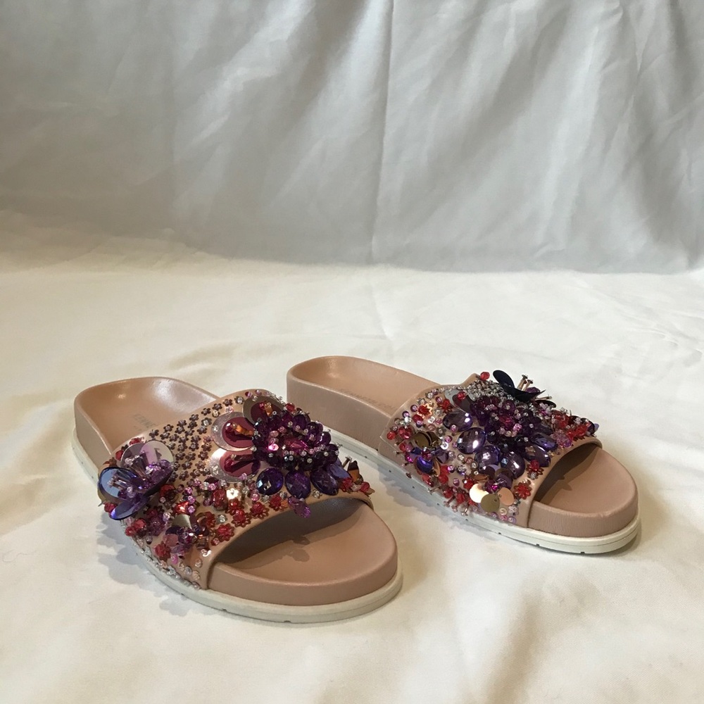 Kenneth Cole Xenia Sequin Slide